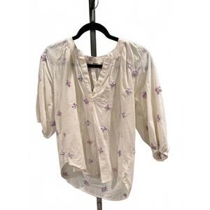NEW DYLAN women's jolie blouse in natural